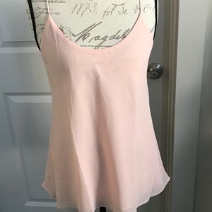 Blush Sheer Tank - L